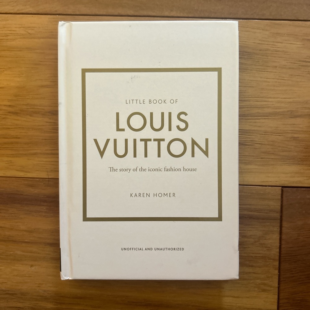 Louis Vuitton book of fashion - gently used!
